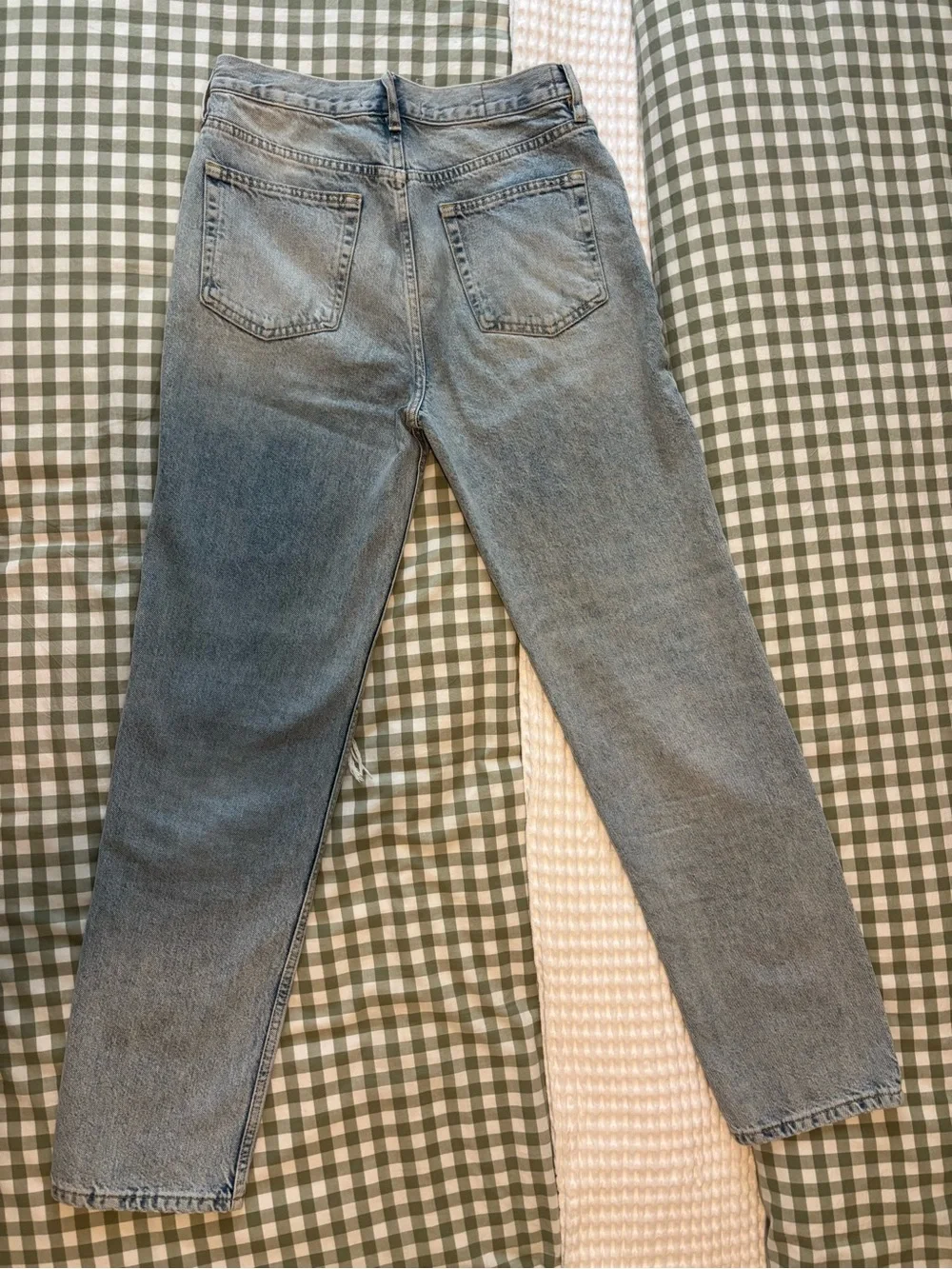 Free People The Lasso Straight-Leg Distressed Jeans